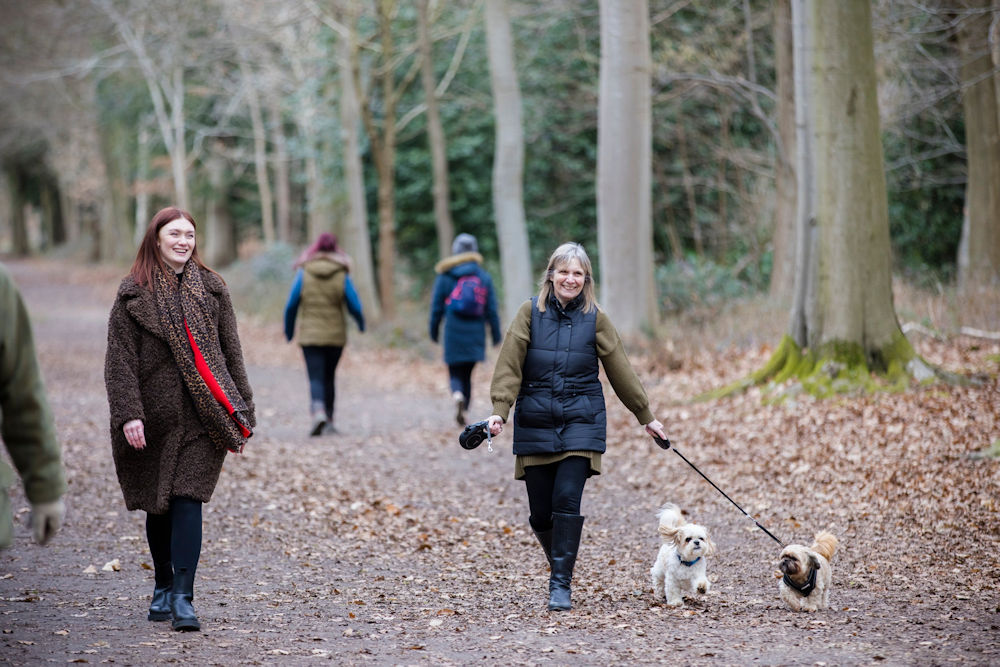 Walking at Cliveden